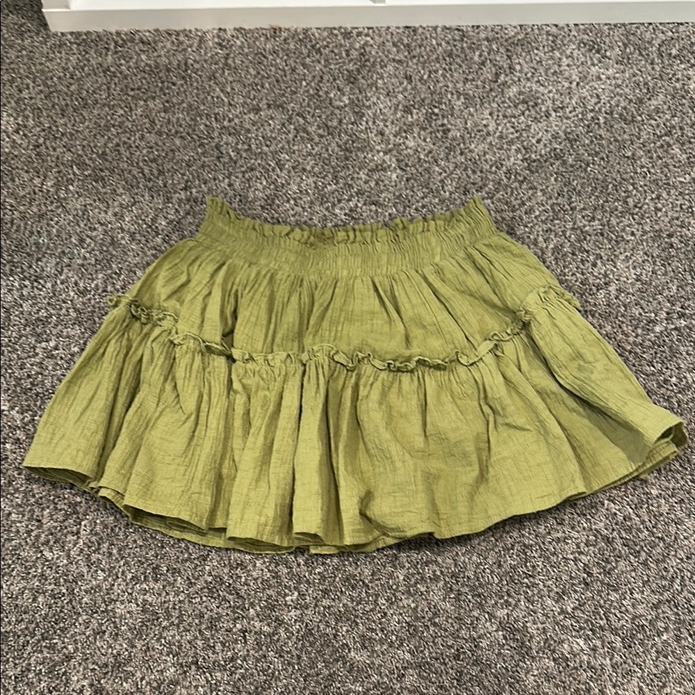 Olive Green Skirt
